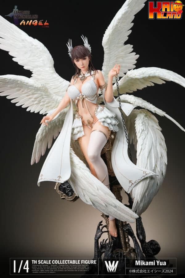 Fantasies in Wonderland Max Milk Studio Angel Mikami Yua Licensed Resin Statue 6