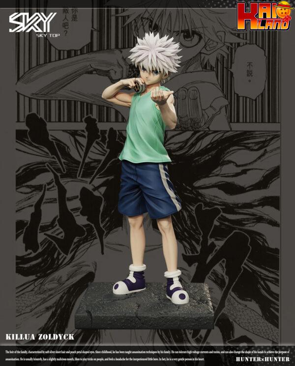 Hunter x Hunter Sky Top Studio Killua V3 Resin Statue 1