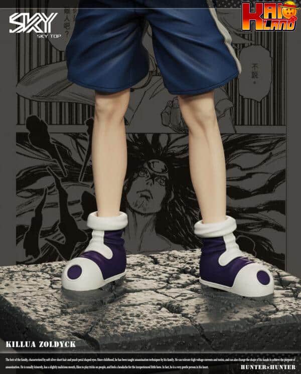 Hunter x Hunter Sky Top Studio Killua V3 Resin Statue 3