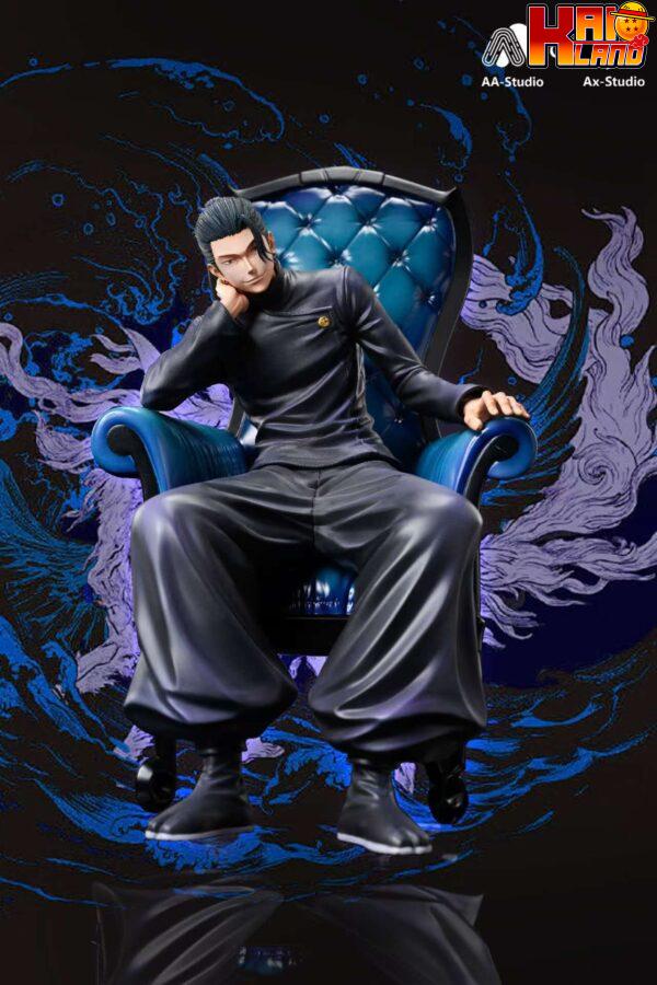 Jujutsu Kaisen AA Studio x AX Studio Sitting Suguru Geto Resin Statue 1