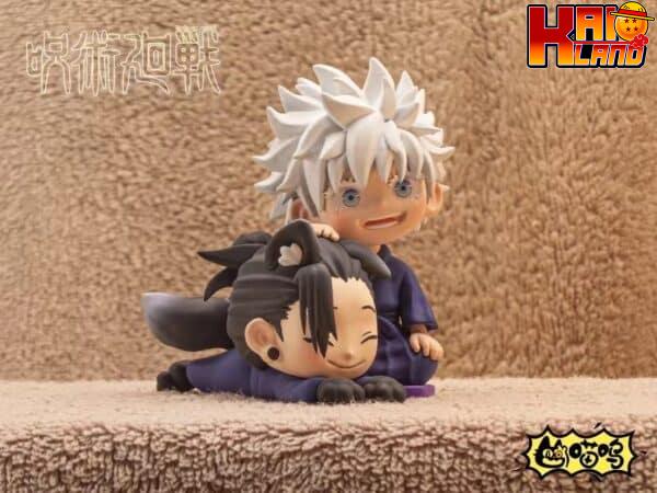 Jujutsu Kaisen Miao Wu Studio Chibi Satoru Gojo x Suguru Geto Kimono Resin Statue 1