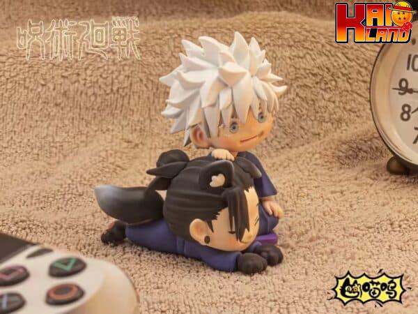 Jujutsu Kaisen Miao Wu Studio Chibi Satoru Gojo x Suguru Geto Kimono Resin Statue 3