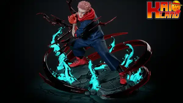 Jujutsu Kaisen Player 1 Studio Itadori Yuji Resin Statue 3