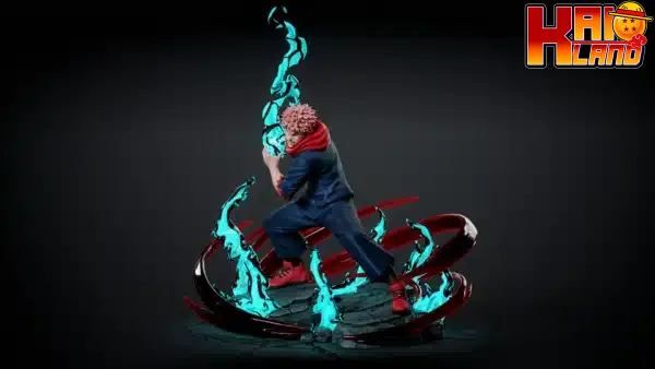 Jujutsu Kaisen Player 1 Studio Itadori Yuji Resin Statue 4