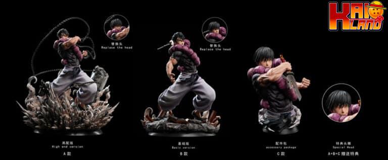 Jujutsu kaisen Real World Studio Fushiguro Toji Resin Statue 1