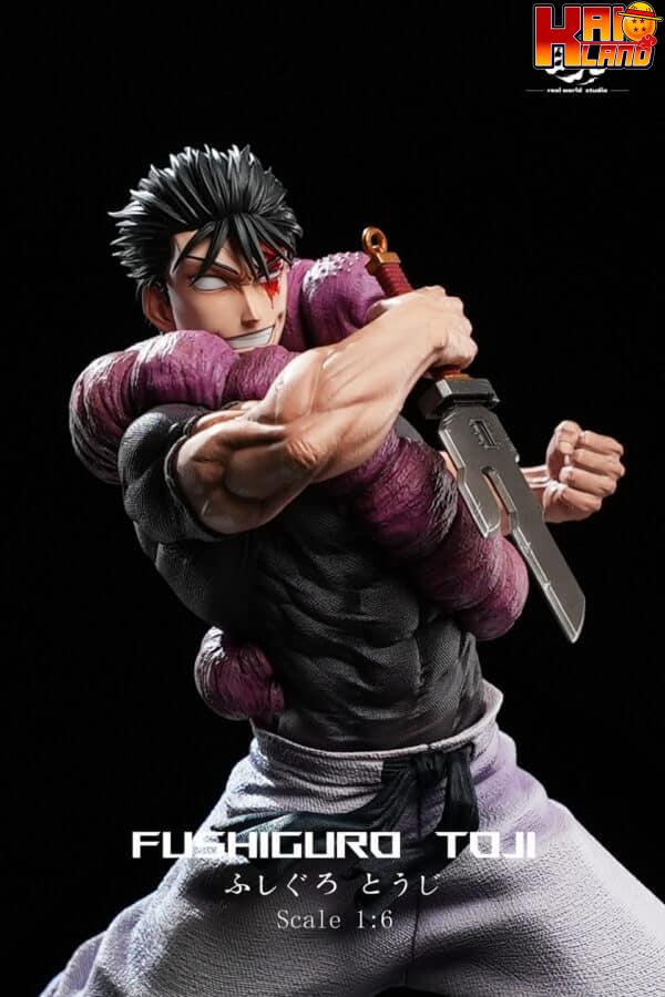 Jujutsu kaisen Real World Studio Fushiguro Toji Resin Statue 3