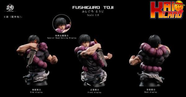 Jujutsu kaisen Real World Studio Fushiguro Toji Resin Statue 5