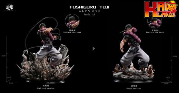 Jujutsu kaisen Real World Studio Fushiguro Toji Resin Statue 6