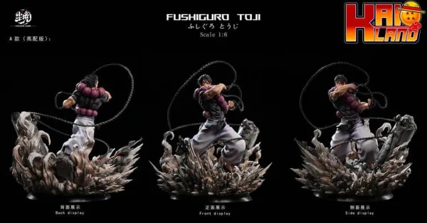 Jujutsu kaisen Real World Studio Fushiguro Toji Resin Statue 9