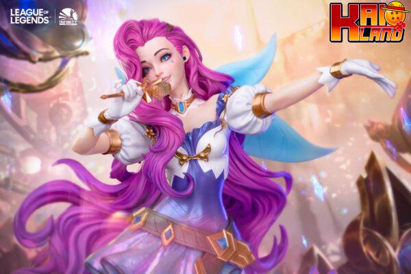 League of Legends Infinity Studio Seraphine Licensed Resin Statue 2 scaled