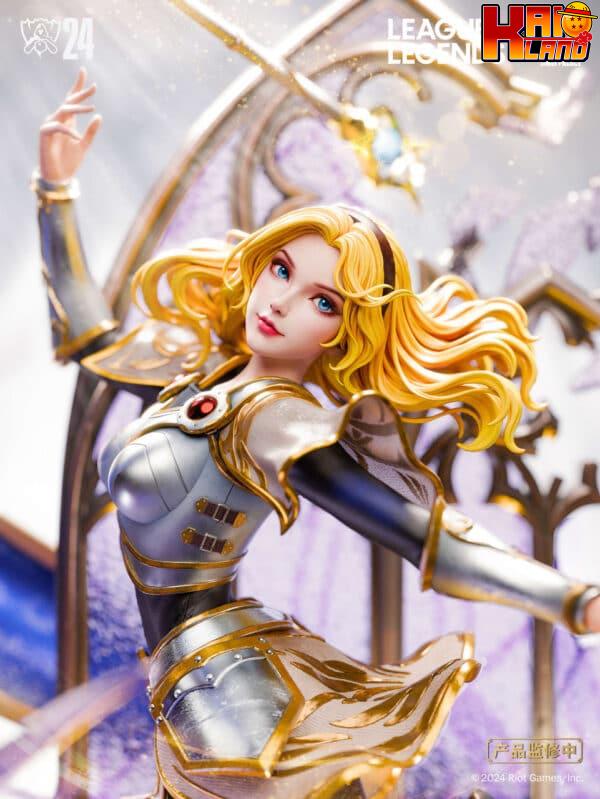 League of Legends Jimei Palace Luxanna Crownguard Resin Statue 6