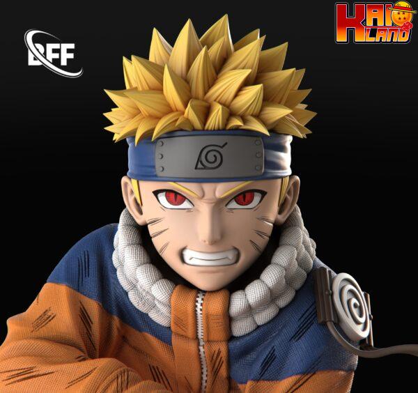 Naruto BFF Studio Crouching Uzumaki Naruto Resin Statue 4 scaled