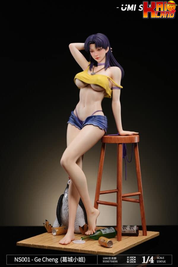 Neo Genesis Evangelion UMI Studio Katsuragi Misato Resin Statue 1