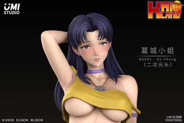 Neo Genesis Evangelion UMI Studio Katsuragi Misato Resin Statue 2