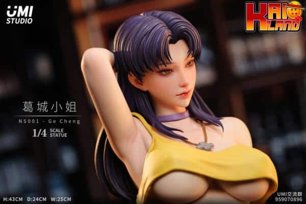 Neo Genesis Evangelion UMI Studio Katsuragi Misato Resin Statue 6