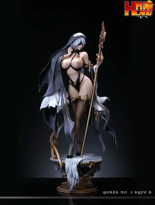 NieR Automata LK Studio Sister Nier 2B Resin Statue 6