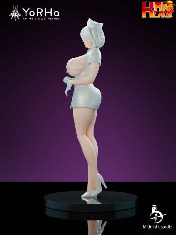 NieR Automata Zi Ye Studio Nurse 2B Resin Statue 5 scaled