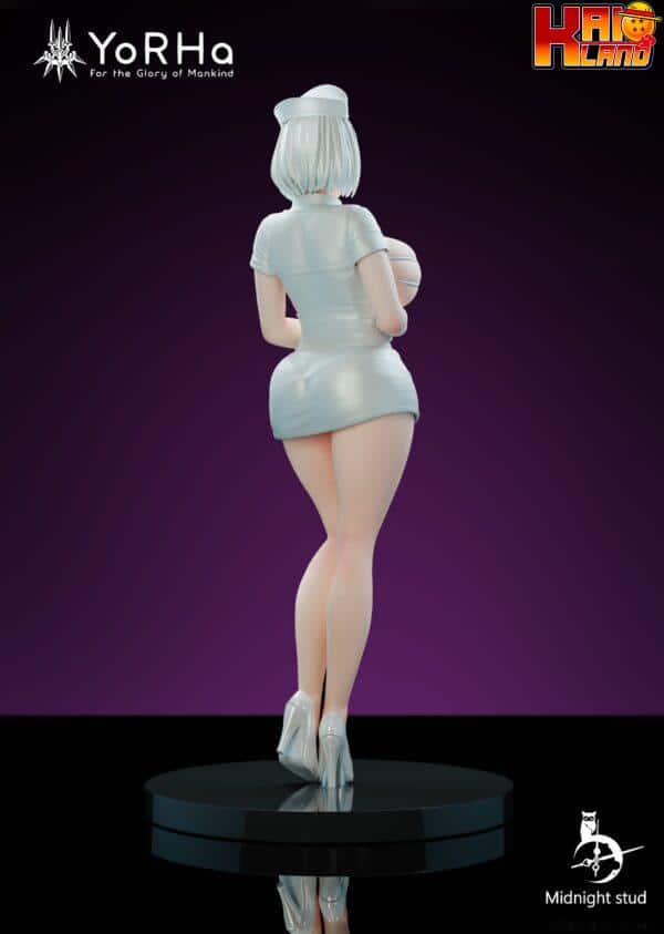 NieR Automata Zi Ye Studio Nurse 2B Resin Statue 6 scaled