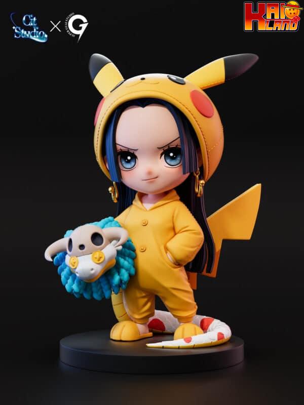 One Piece Cit Studio Pikachu COS Boa Hancock Resin Statue 1