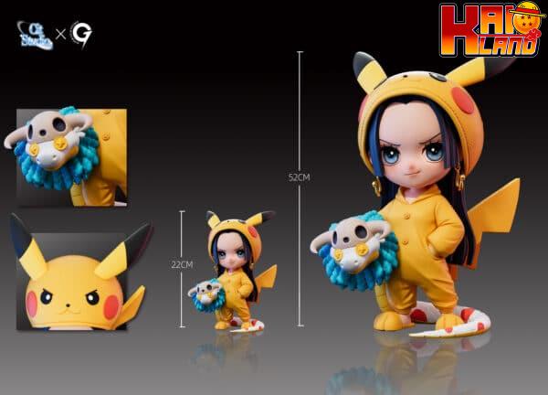 One Piece Cit Studio Pikachu COS Boa Hancock Resin Statue 2