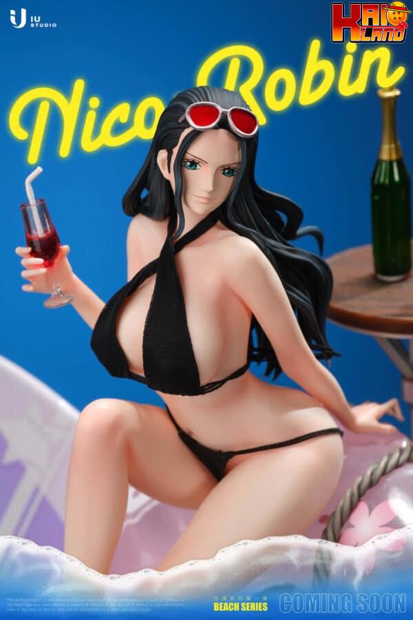 One Piece IU Studio Swimsuit Robin Resin Statue 4