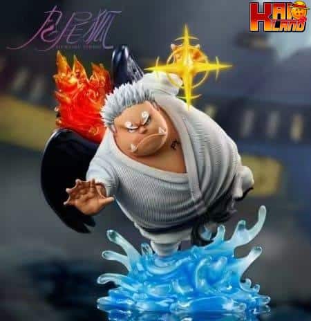 One Piece Jiu Wei Hu Studio Seraphim Jinbe Resin Statue 1