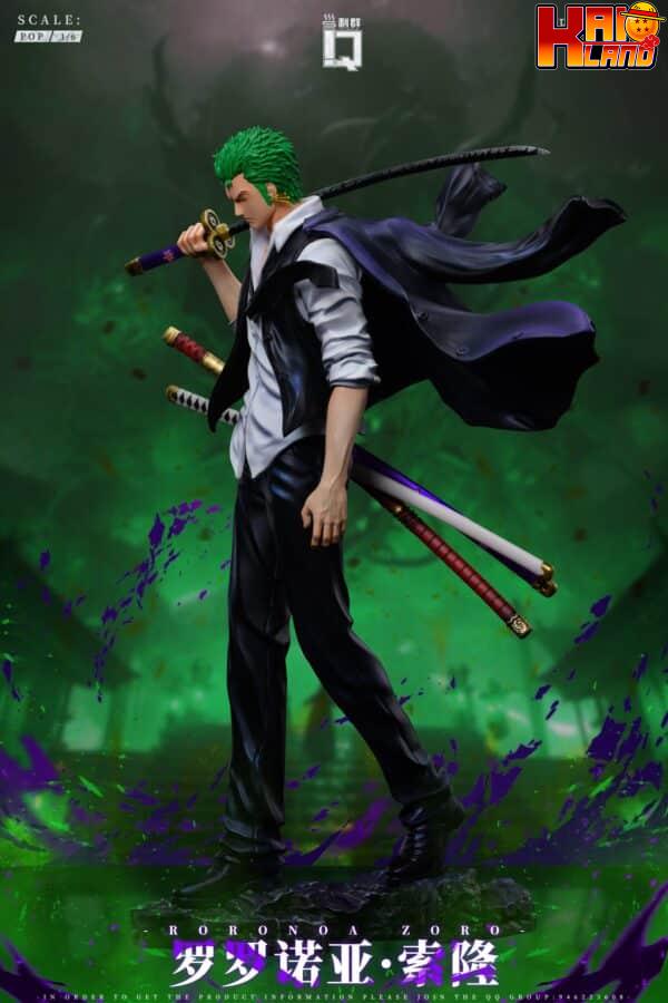 One Piece LQ Studio Roronoa Zoro Resin Statue 2 scaled