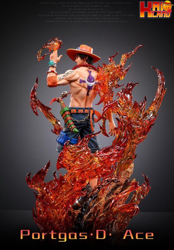 One Piece LX Studio Ace V3 Resin Statue 2