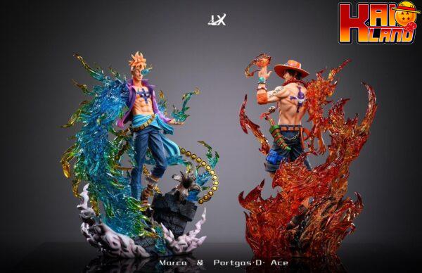 One Piece LX Studio Ace V3 Resin Statue 3