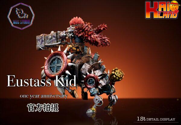 One Piece MDS Studio Electromagnetic Gun Eustass Kid Resin Statue 6 scaled