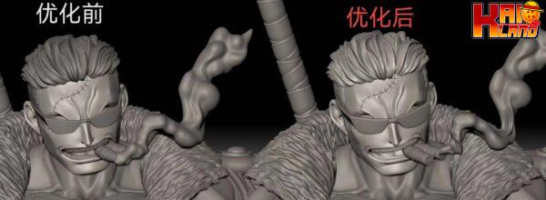 One Piece SS Studio Smoker Resin Statue 4 scaled