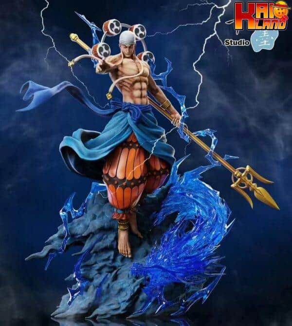 One Piece Thousand Ink Studio Enel Resin Statue 1