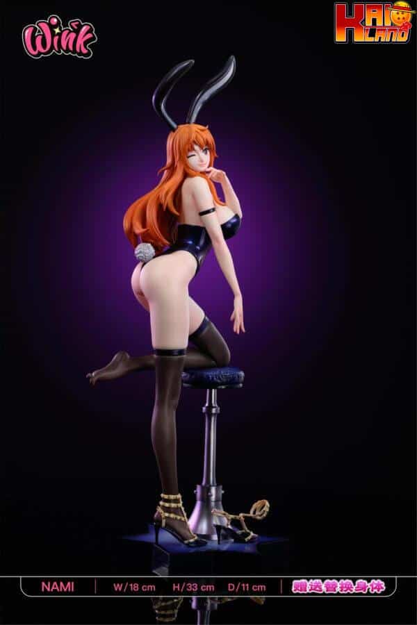 One Piece Wink Studio Bunny Girl Nami Resin Statue 1