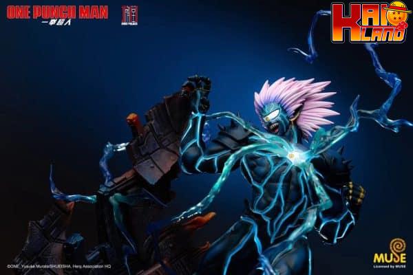 One Punch Man Jimei Palace Saitama Vs Lord Boros Licensed Resin Statue 3