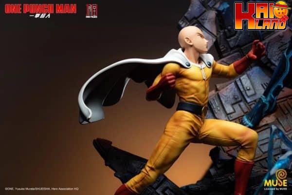 One Punch Man Jimei Palace Saitama Vs Lord Boros Licensed Resin Statue 5