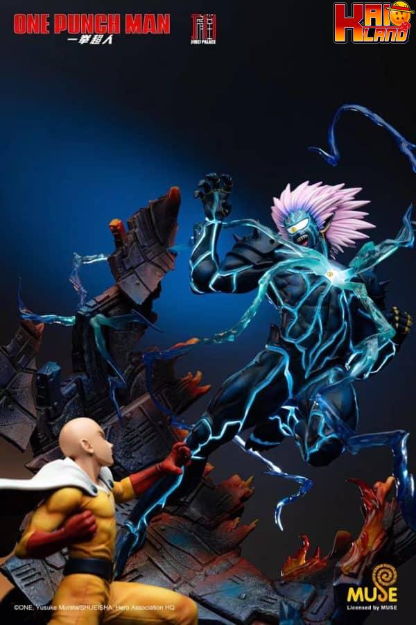 One Punch Man Jimei Palace Saitama Vs Lord Boros Licensed Resin Statue 6