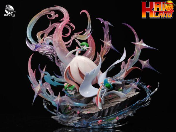 Pokemon Raven Studio Gallade and Gardevoir Resin Statue 1 scaled