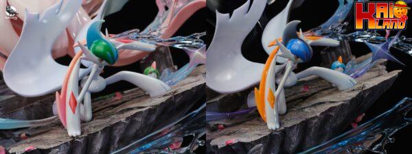 Pokemon Raven Studio Gallade and Gardevoir Resin Statue 6 scaled