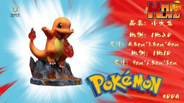 Pokemon Verve Studio Bulbasaur x Charmander x Squirtle Resin Statue 3 scaled