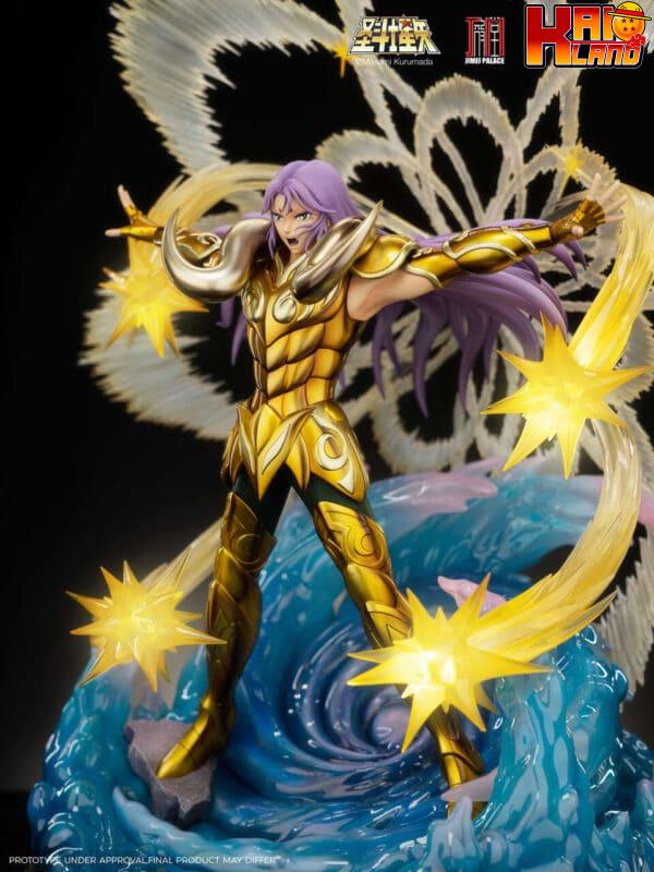 Saint Seiya Jimei Palace Aries Mu Licensed Resin Statue 6