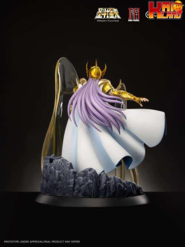 Saint Seiya Jimei Palace Aries Mu Licensed Resin Statue 8