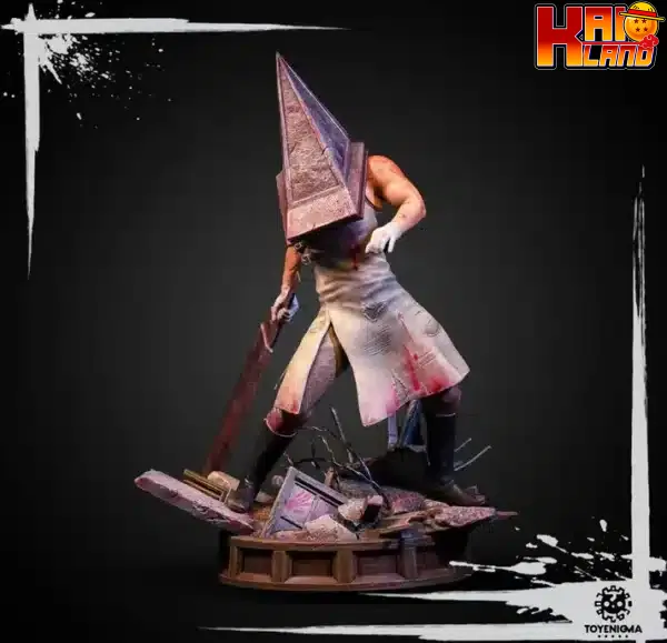 Silent Hill Toy Enigma Studio Red Pyramid Thing Resin Statue 3