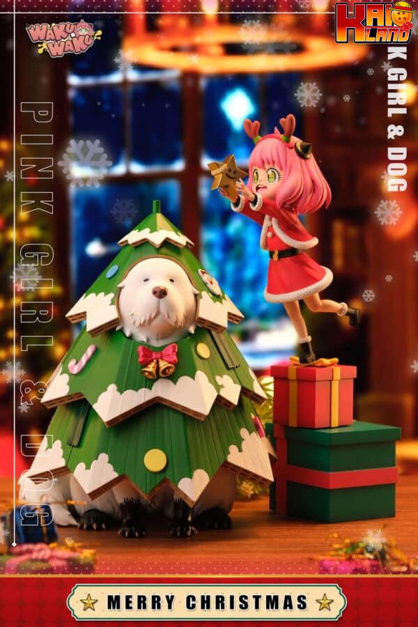 Spy x Family WakuWaku Studio Christmas Anya Resin Statue 0