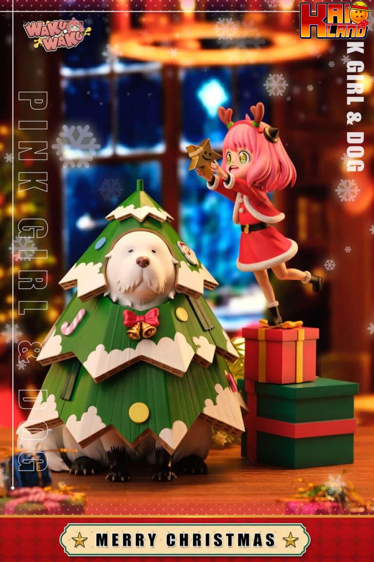 Spy x Family WakuWaku Studio Christmas Anya Resin Statue 0