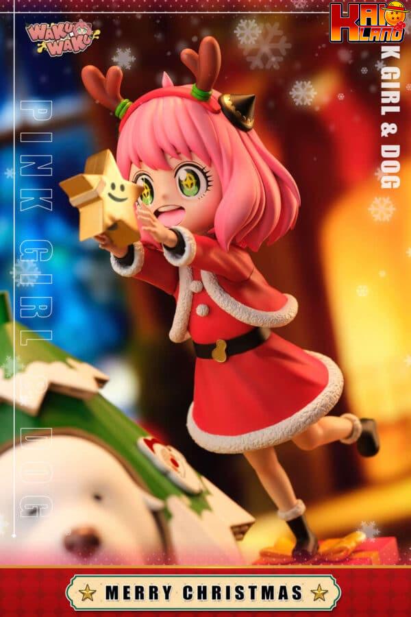 Spy x Family WakuWaku Studio Christmas Anya Resin Statue 2