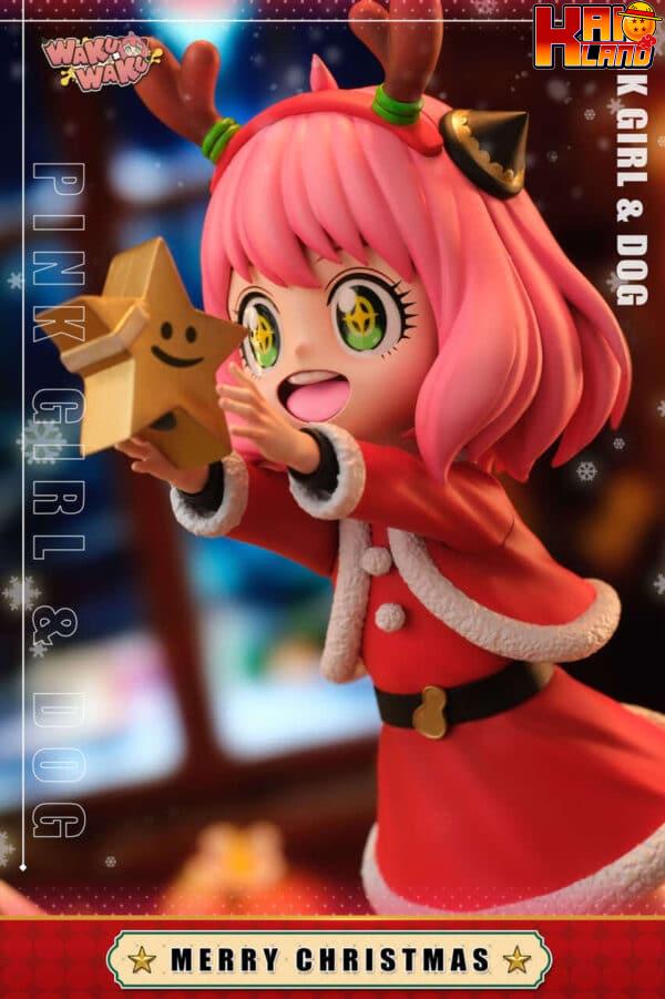 Spy x Family WakuWaku Studio Christmas Anya Resin Statue 4