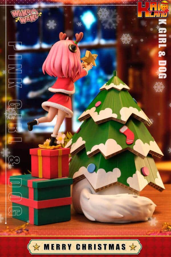 Spy x Family WakuWaku Studio Christmas Anya Resin Statue 5