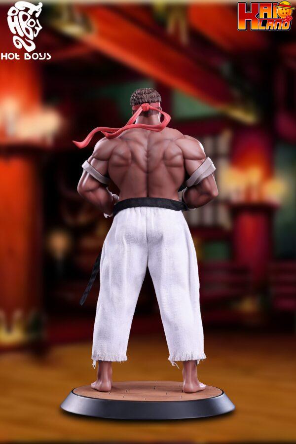 Street Fighter Hot Boys Studio Martial Arts Duel Ryu Resin Statue 2 scaled