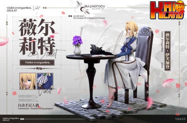 Violet Evergarden Mythology Studio Violet Resin Statue 1