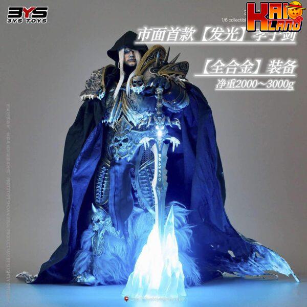 World of Warcraft 3YS Studio Lich King Collection Bust Resin Statue 5